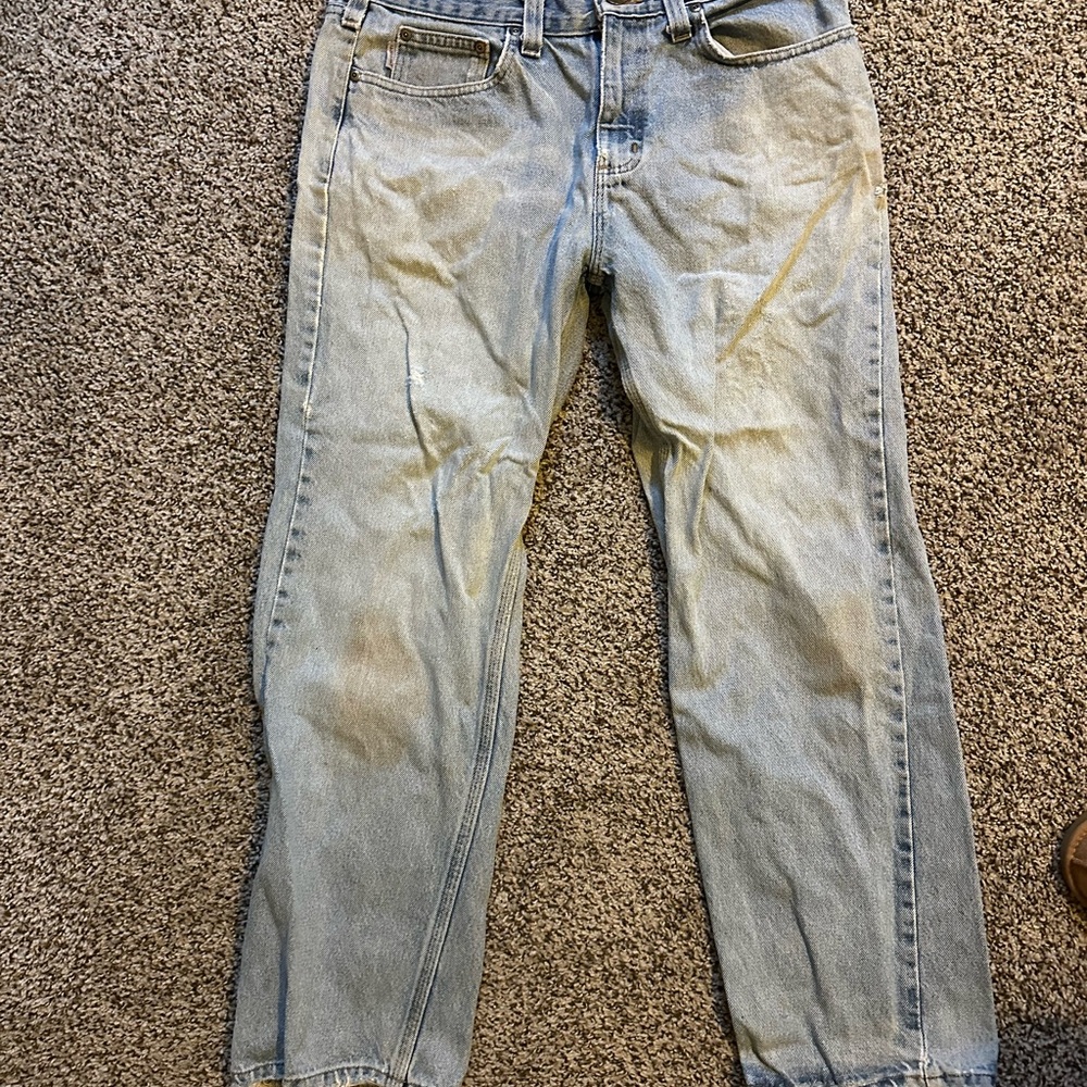 Carhartt Men's Light Blue Relaxed Jeans